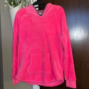 Neon Pink Soft Hoodie Size Large